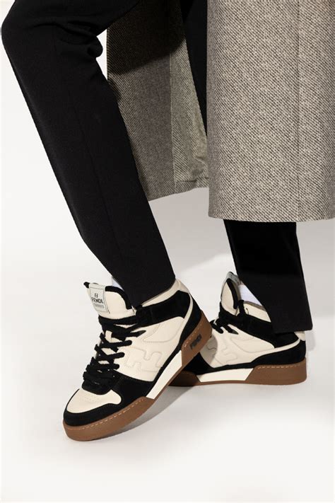 fendi sneakers woman fashion show|fendi high top sneakers women's.